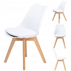 Комплект стульев для кухни и гостиной GoodHome VENICE 4 шт PC-003 WHITE
