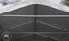 Гаражный павильон 8х12м - высота боковых стенок 3м с воротами 4х3,6м, ПВХ 850, серый, установка - бетон - 4