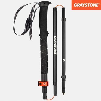 Складные треккинговые палки Graystone GTF2 Black