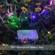 Новорічна гірлянда 50 LED, Біле тепле світло + пульт. - 4