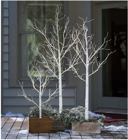 Новогоднее декоративное дерево светодиодное 150 см 225 LED 1.5 м белый