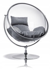 Кресло-шар премиум-класса BUBBLE CHAIR portofino, нержавеющая сталь