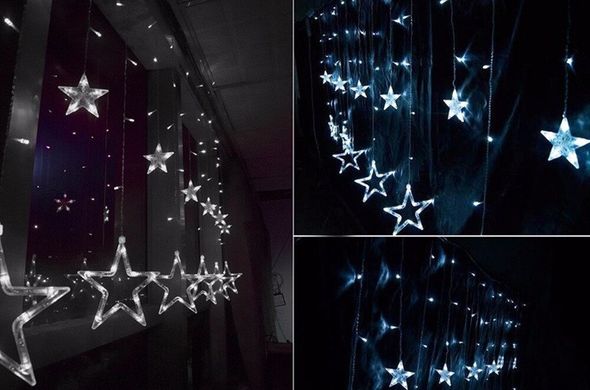 Новогодняя гирлянда "Звезда" 170 LED, 3,5 Метра