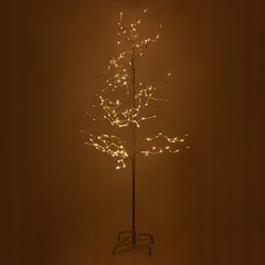 Декоративная елка береза ​​180 LED теплая 150 см