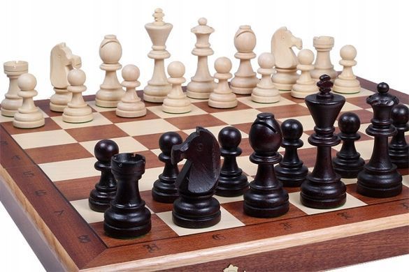 Деревянные турнирные шахматы Sunrise Chess & Games №7