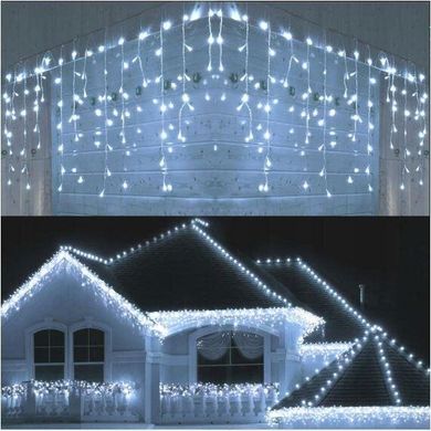 Новогодняя гирлянда бахрома 6,9 м 120 LED