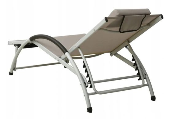 Шезлонг-лежак для відпочинку Luxury Taupe