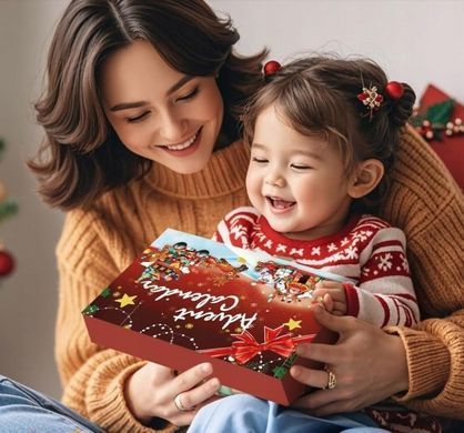 Адвент-календарь 24 дня сюрприз игрушка для детей