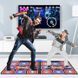 Музыкальный танцевальный коврик для упражнений для двух игроков