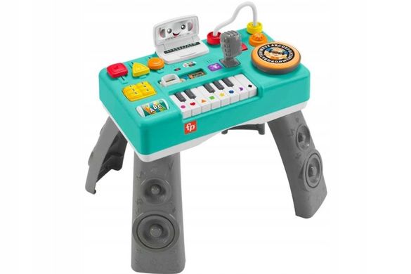 Fisher-Price Вчіться та смійтеся! Музичний діджейський стіл