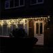 Новорічна гірлянда бахрома 9,5 м 200 LED (Теплий білий з холодним білим спалахом) - 5