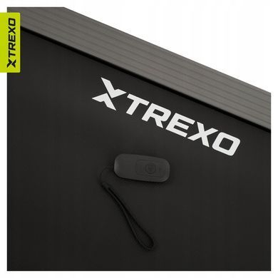 Беговая дорожка электрическая Xtrexo серебристая, 14 км/ч, Bluetooth, 18 программ