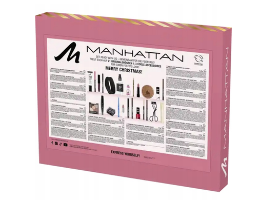 Рождественский календарь косметики Manhattan