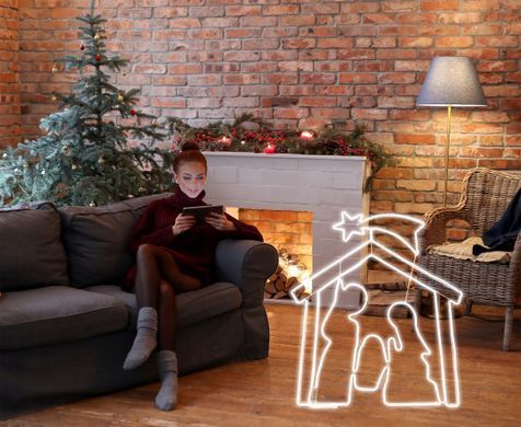 IP44 рождественское украшения наружное неоновое
