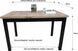 Розкладний стіл 70х120 / 160 + 4 дубових стільця LOFT