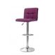 Барный стул со спинкой Hoker MONZO Фиолетовый