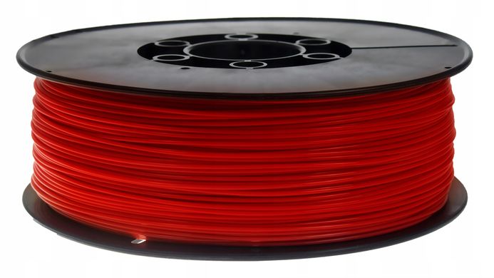 Нитка PET-G Plast-Waw 1,75 мм 1000 г червоний