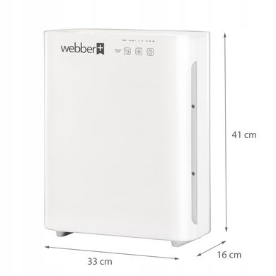 Очищувач Webber AP8400 220 м³/год 55 Вт 3 л білий
