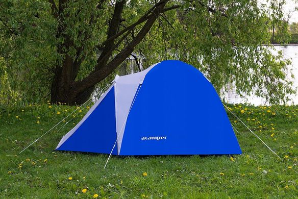 Палатка туристическая Presto Acamper Aссо 4 Pro 3500 мм, проклеенные швы
