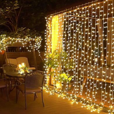 Гирлянда &ndash; занавес 3х3 м 300LED