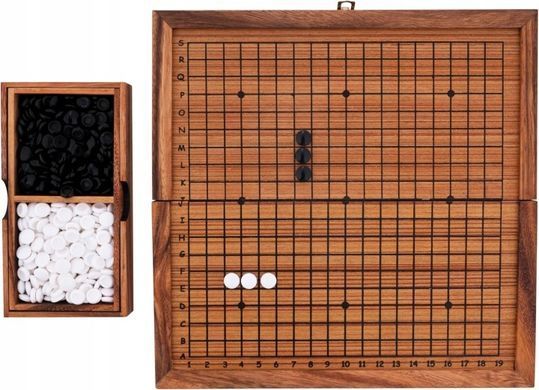 Деревянная настольная игра Го (Go)