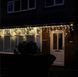 Новорічна гірлянда бахрома 14 м 300 LED (Теплий білий з холодним білим спалахом) - 4