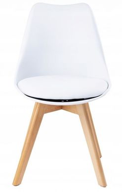 Комплект стільців для кухні та вітальні GoodHome VENICE 4 шт PC-003 WHITE