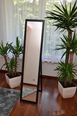 Зеркало Alfaram, прямоугольное, деревянная рама, 600 x 1900 мм