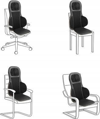 Масажний килимок Medisana MC825 Shiatsu &ndash; масажер для спини та шиї з підігрівом