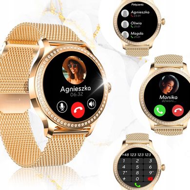 Linwear Smartwatch Gold Smartwatch