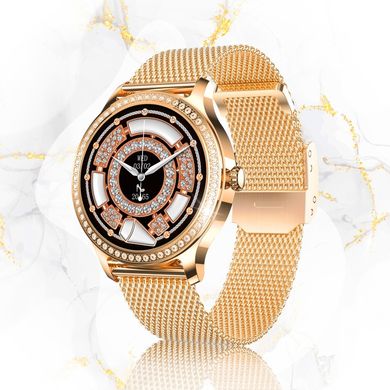 Linwear Smartwatch Gold Smartwatch