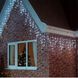 Новогодняя гирлянда бахрома 14,5 м 300 LED (Холодный белый) - 5