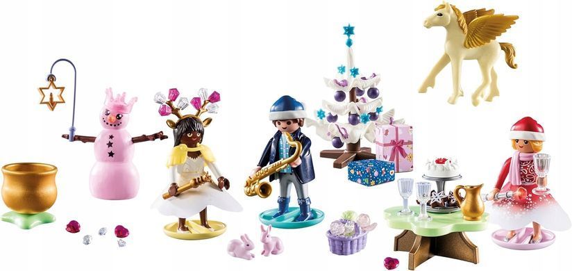 Playmobil адвент-календар Різдво під веселкою 71348