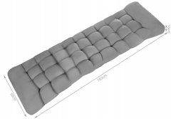 Натуральная подушка-матрас для шезлонга