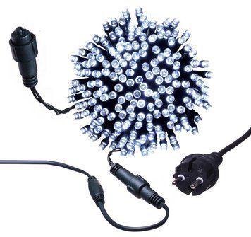 Новогодняя гирлянда 500 LED, Длина 35m, Белый холодный свет