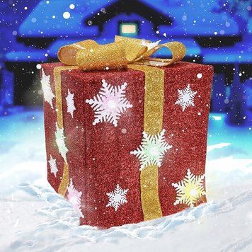 Большой 3D подарочный светодиодный фонарь XL от Vilde