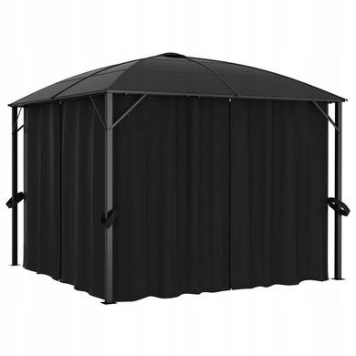 Садовый павильон - шатер со шторами 300х300