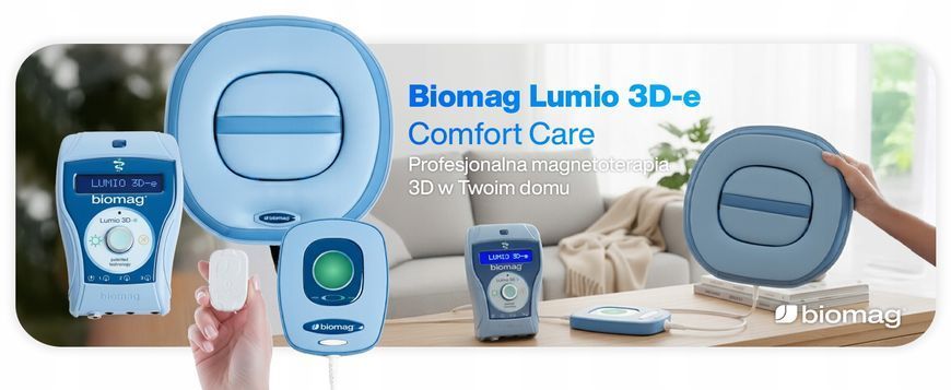 Набір імпульсної магнітотерапії Biomag Lumio для медичних досліджень болю в спині та суглобах