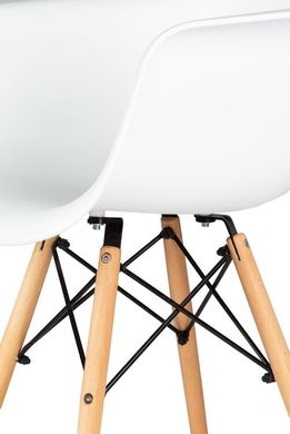 Комплект стільців для кухні та вітальні GoodHome 4 шт PC-008 WHITE