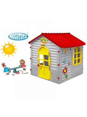 Mochtoys домик для детей-серый № 013