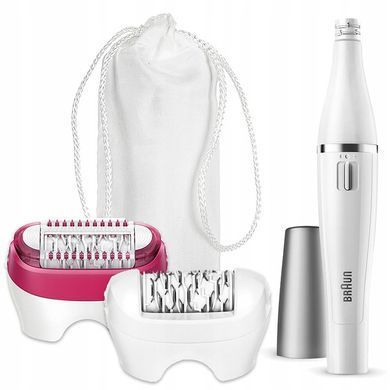 Эпилятор Braun Silk-epil 9 + эпилятор для бровей и усов
