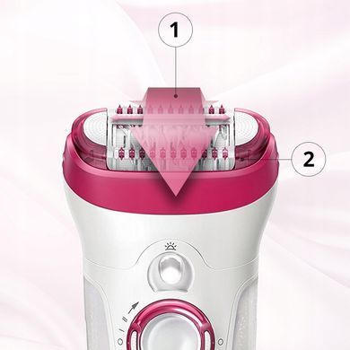 Эпилятор Braun Silk-epil 9 + эпилятор для бровей и усов