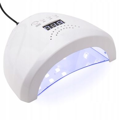 LED+УФ лампа Molly Lac 1S 48 Вт біла