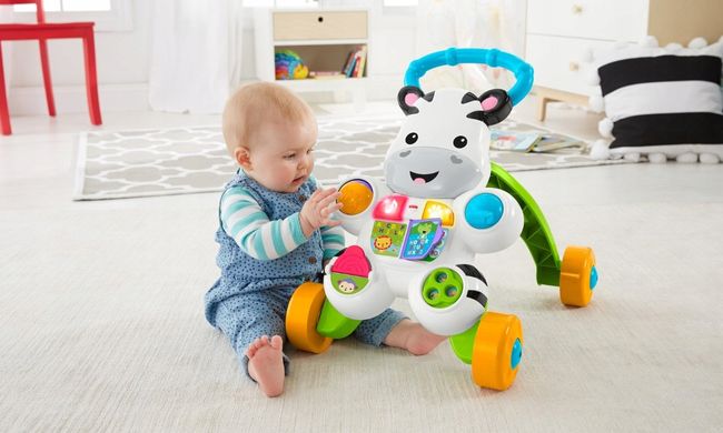 Ходунки Fisher Price Zebra разноцветные