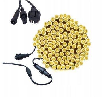 Новорічна гірлянда 8 м 100 LED (Теплий білий)