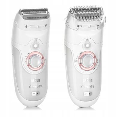2x эпилятор BRAUN Silk-epil 9 Sensosmart для лица + SPA + лицо + бритва