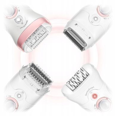 2x эпилятор BRAUN Silk-epil 9 Sensosmart для лица + SPA + лицо + бритва