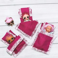 Набор текстиля для кукол LOL