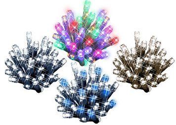 Новогодняя гирлянда 200 LED, Длина набора 17,5 м, Кабель 2,4 мм