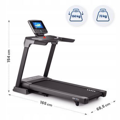 Беговая электрическая дорожка Gymtek XT850 &ndash; 20 км/ч, наклон 15%, амортизация 3S
